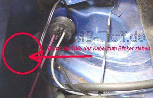 Anleitungen | Mercedes SLK-Klasse (r170) | FL: Spiegelblinker an PreFacel: Bild 29