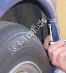 Anleitungen | Mercedes SLK-Klasse (r170) | FL: Stossfnger (hinten) an PreFacelift: Bild 1
