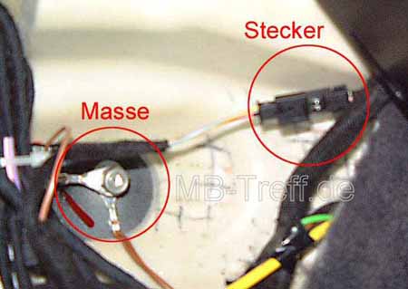 Anleitungen | Mercedes SLK-Klasse (r170) | Automatisch abblendbarer Innenspiegel: Bild 6