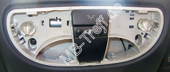 Anleitungen | Mercedes SLK-Klasse (r170) | Mikrofon fr FSE montieren und iPod-Anschluss einbauen: Bild 1