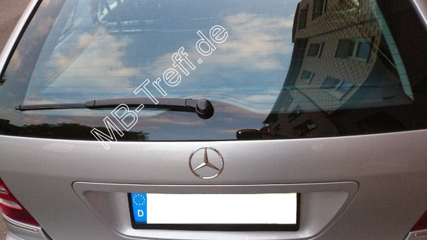 Anleitungen | Mercedes C-Klasse (w203) | Aerotwin Heckwischer nachrsten: Bild 4