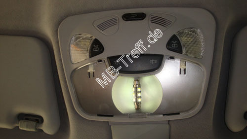 Anleitungen | Mercedes C-Klasse (w203) | Innenbeleuchtung auf LED-Sofitte umbauen: Bild 3
