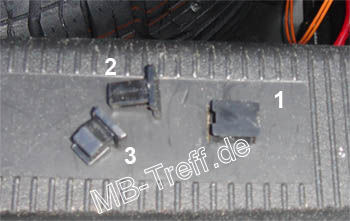 Tipps-tricks | Mercedes CLK-Klasse (c208) | Stofnger hinten demontieren: Bild 3