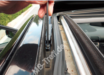 Tipps-tricks | Mercedes C-Sportcoupe / CLC (cl203) | Gestnge des Panorama-Dachs reparieren: Bild 8