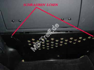 Tipps-tricks | Mercedes SLK-Klasse (r170) | Geblsemotorausbau fr Reperatur: Bild 1