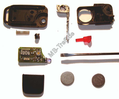 Tipps-tricks | Mercedes C-Klasse (w202) | Schlssel reparieren (Batterie leer Problem): Bild 1