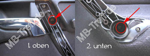 Tipps-tricks | Mercedes C-Klasse (w202) | Trverkleidung entfernen (hinten): Bild 1
