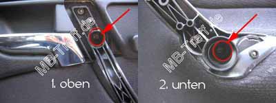 Tipps-tricks | Mercedes C-Klasse (w202) | Trverkleidung entfernen (vorne): Bild 5