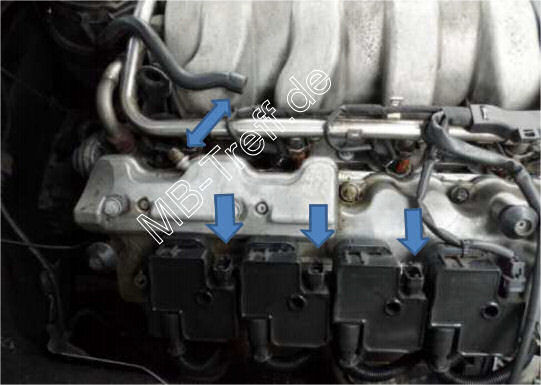 Tipps-tricks | Mercedes S-Klasse (w220) | Motorentlftungsdeckelausbau und Dichtmittel erneuern: Bild 7