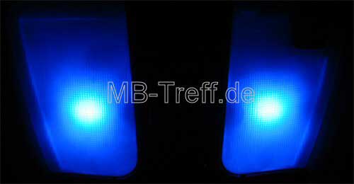 Anleitungen | Mercedes Allgemein | Innenbeleuchtung mit blauen SMD-LEDs (ohne lten): Bild 2