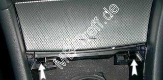 Anleitungen | Mercedes C-Sportcoupe / CLC (cl203) | Audio 10 CC/CD oder APS30 - Einbau: Bild 6