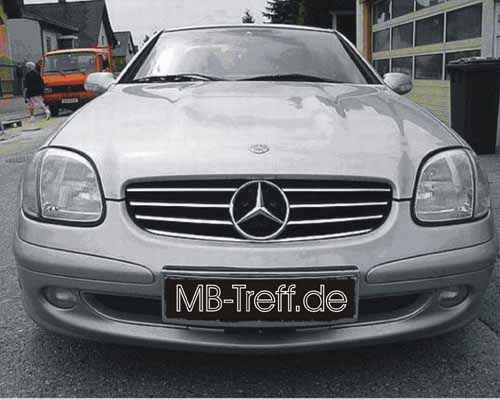 Anleitungen | Mercedes SLK-Klasse (r170) | Einbau des CLK-Grills: Bild 0