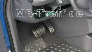 Anleitungen | Mercedes A-Klasse (w168) | Pedalgummis durch SLK Gummis austauschen: Bild 0