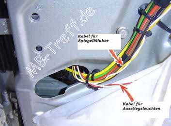 Anleitungen | Mercedes C-Klasse (w202) | Spiegelblinker (W210) und Einstiegsleuchten: Bild 14