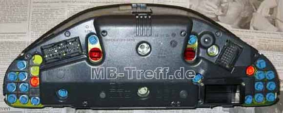 Anleitungen | Mercedes C-Klasse (w202) | Tachoumrüstung mit Lampenlack: Bild 5