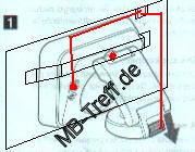Anleitungen | Mercedes C-Klasse (w202) | Transportables Navi fest eingebaut in W202/S202: Bild 10