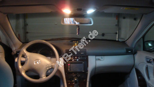 Anleitungen | Mercedes C-Klasse (w203) | Innenbeleuchtung auf LED-Sofitte umbauen: Bild 10