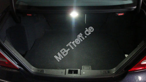 SMD LED Kofferraumbeleuchtung Mercedes C-Klasse W202 Limo Benz MB Xenon