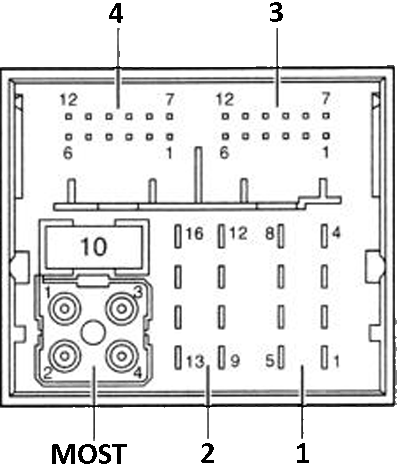 Tipps-tricks | Mercedes Allgemein | Steckerbelegungen: Audio 10, APS30, APS50, Comand: Bild 4