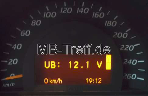 Tipps-tricks | Mercedes C-Sportcoupe / CLC (cl203) | Batteriespannung und Generatorspannung prfen: Bild 2