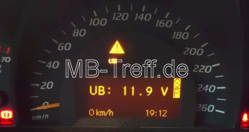 Tipps-tricks | Mercedes C-Sportcoupe / CLC (cl203) | Batteriespannung und Generatorspannung prfen: Bild 3