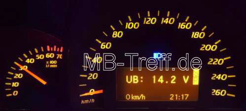 Tipps-tricks | Mercedes C-Sportcoupe / CLC (cl203) | Batteriespannung und Generatorspannung prfen: Bild 6