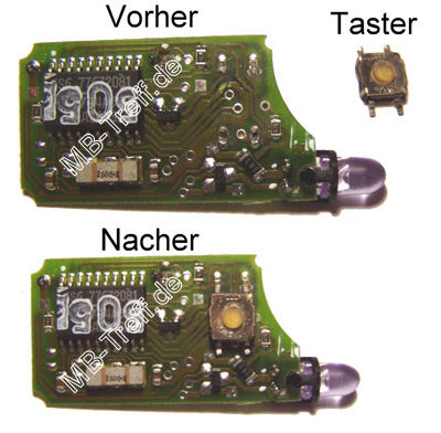 Tipps-tricks | Mercedes C-Klasse (w202) | Schlssel reparieren (Batterie leer Problem): Bild 2