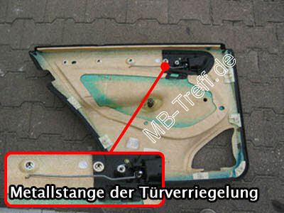 Tipps-tricks | Mercedes C-Klasse (w202) | Türverkleidung entfernen (hinten): Bild 8