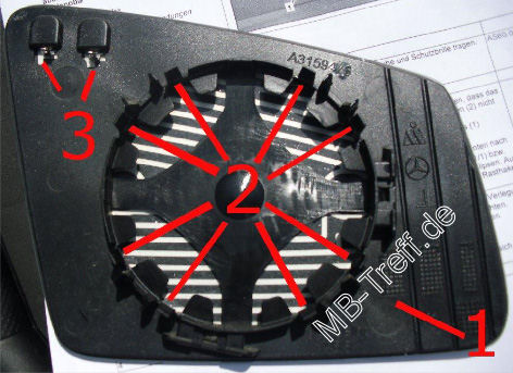 Tipps-tricks | Mercedes C-Klasse (w204) | Zusatzblinkleuchte bzw. Verkleidung von Auenspiegel er: Bild 1