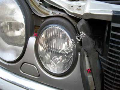 Mercedes Benz W210 Standlicht defekt Birne H6W : Standlicht wechseln