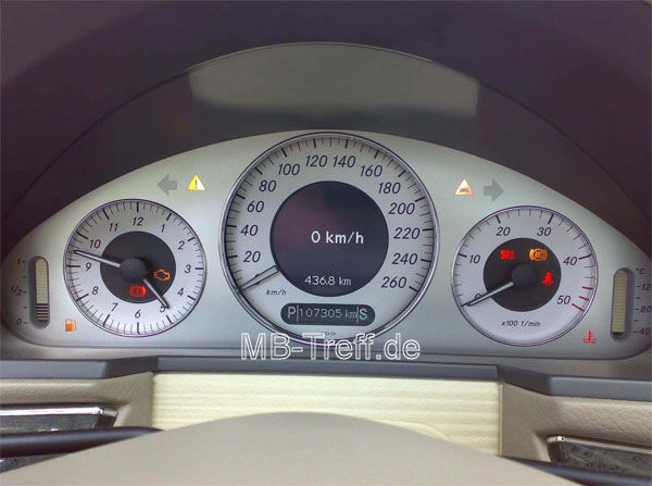 Mercedes E Klasse W211 2003-2008 Innen Zentrale Steuerung Panel