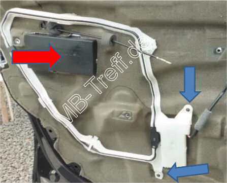 Tipps-tricks | Mercedes S-Klasse (w220) | Fensterhebermechanik schmieren: Bild 0