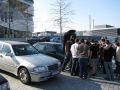 Kleines Treffen am Mercedes-Museum - E 230